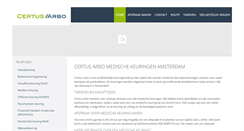 Desktop Screenshot of certus-arbo.nl